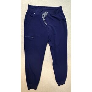 FIGS Zamora Jogger Pants Womens Medium Navy Blue Scrub Technical Collection